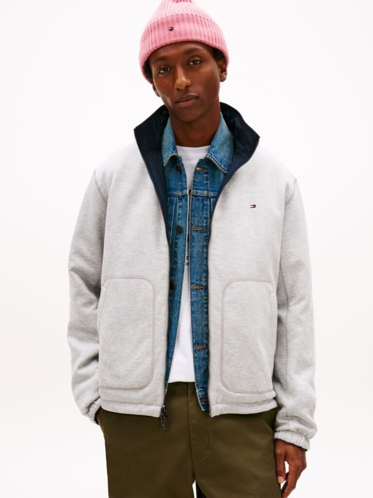 Blue Lightweight Reversible Jacket  Men