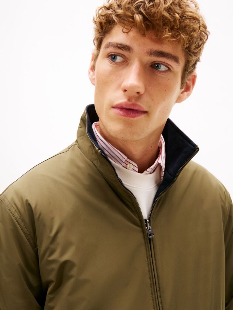 Green Lightweight Reversible Jacket  Men