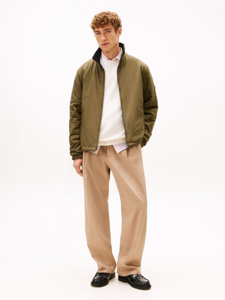Green Lightweight Reversible Jacket  Men