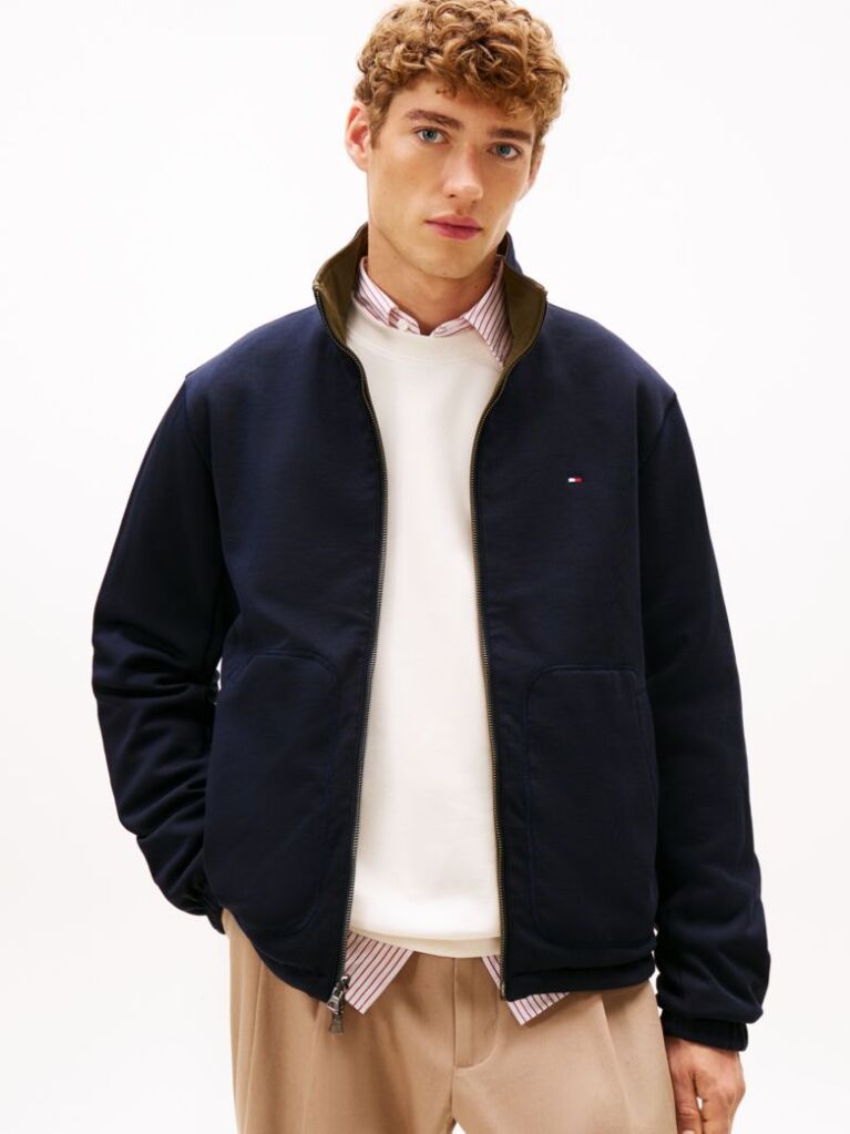 Green Lightweight Reversible Jacket  Men