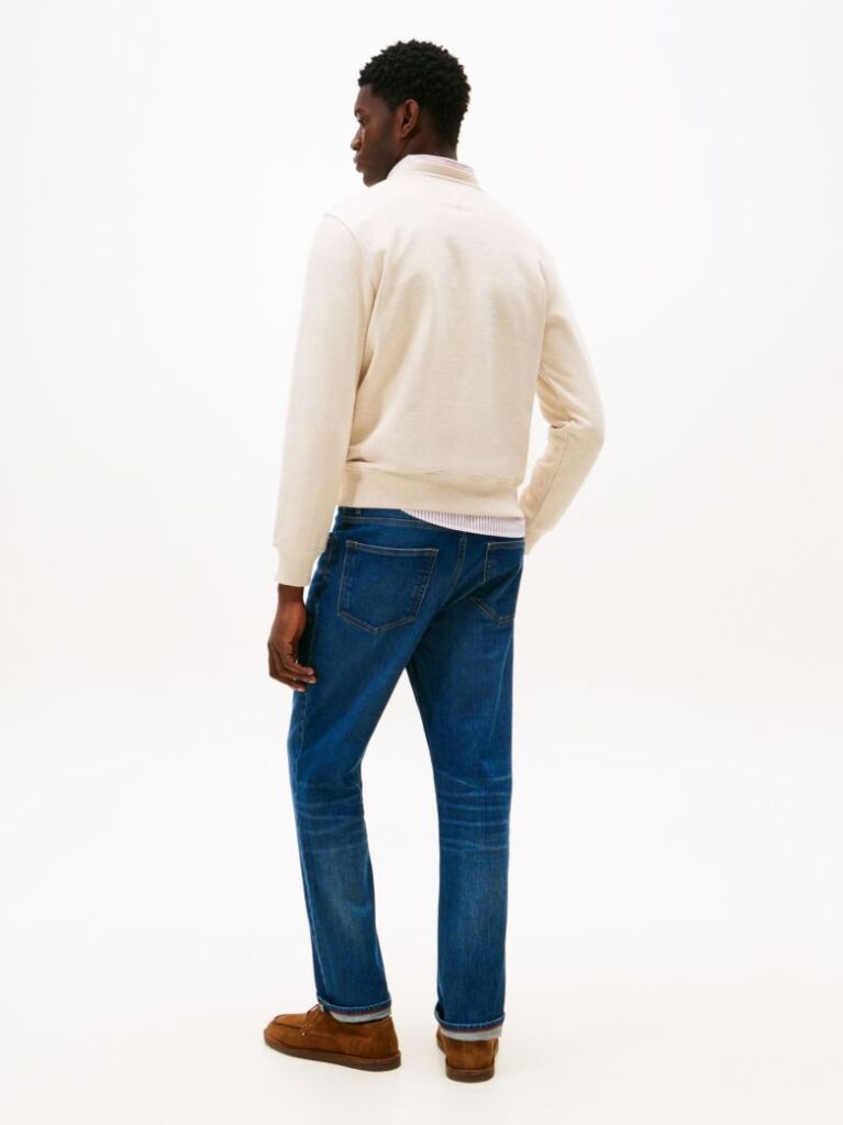 Beige Logo Crew Neck Sweatshirt  Men