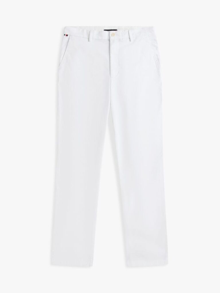 White Dover Signature Tape Relaxed Twill Chinos  Men