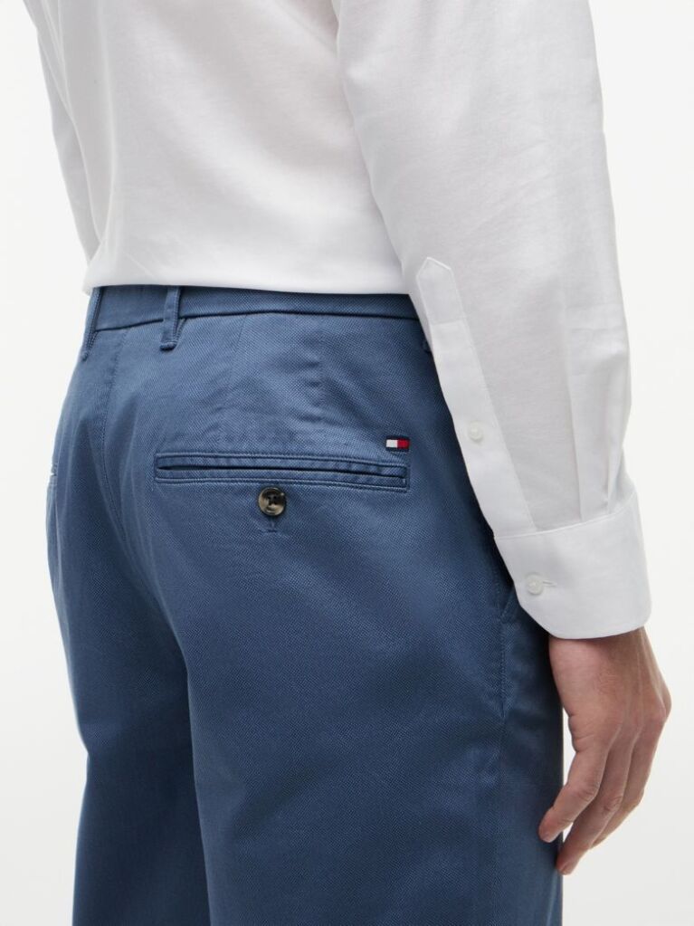 Μπλε Denton Υφασμάτινο Παντελόνι Chinos Σε Slim Ίσια Γραμμή  Άνδρες