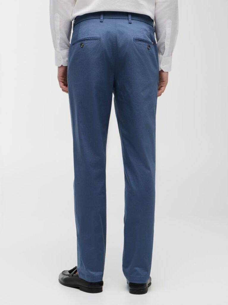 Μπλε Denton Υφασμάτινο Παντελόνι Chinos Σε Slim Ίσια Γραμμή  Άνδρες