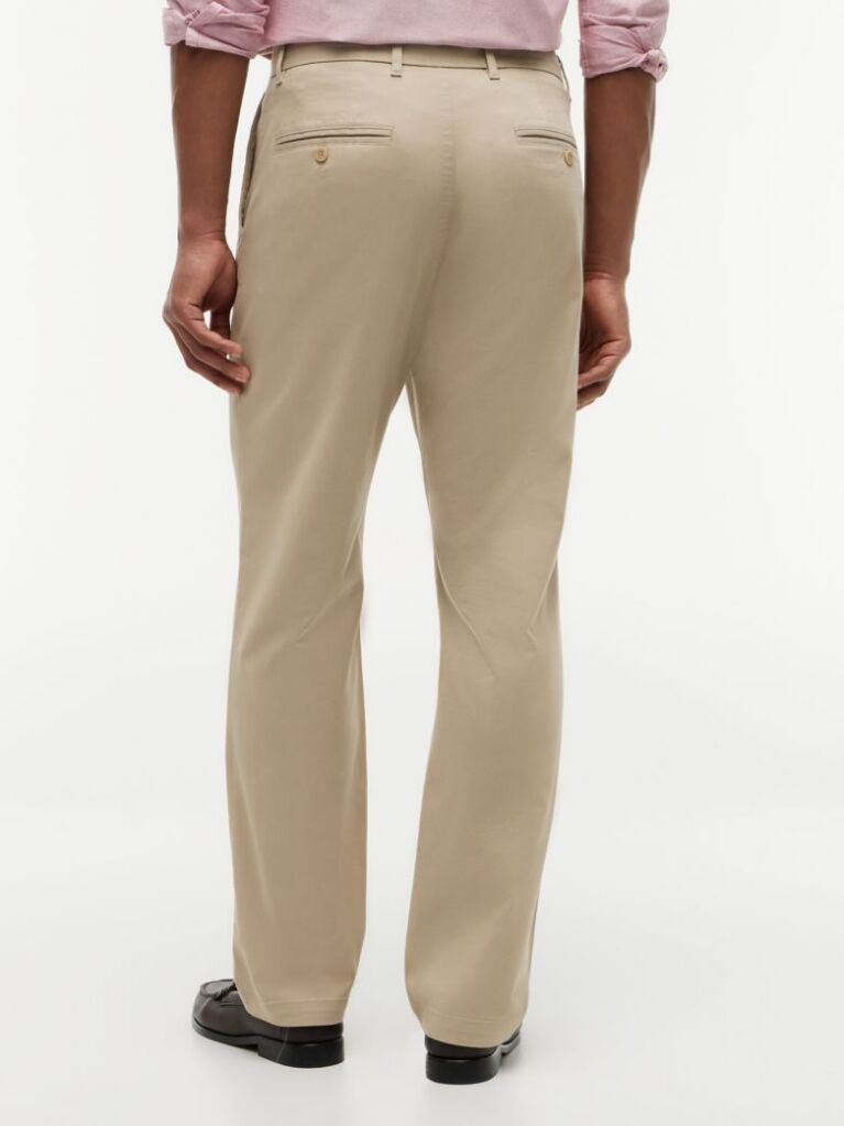 Beige 1985 Dover Regular Straight Twill Chinos  Men