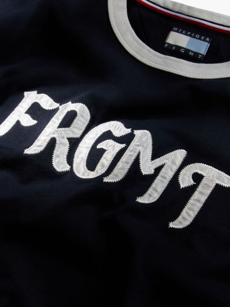 Μπλε Άνετο Βαμβακερό T-Shirt  Άνδρες
