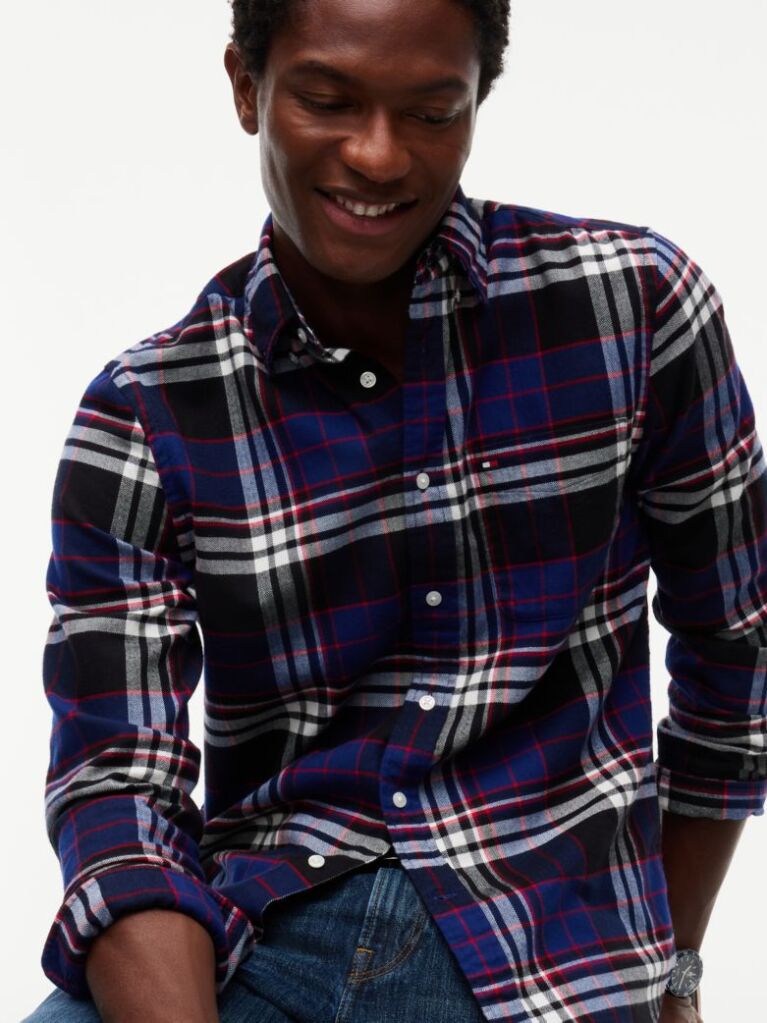 Multi Regular Fit Tartan Check Flannel Shirt  Men