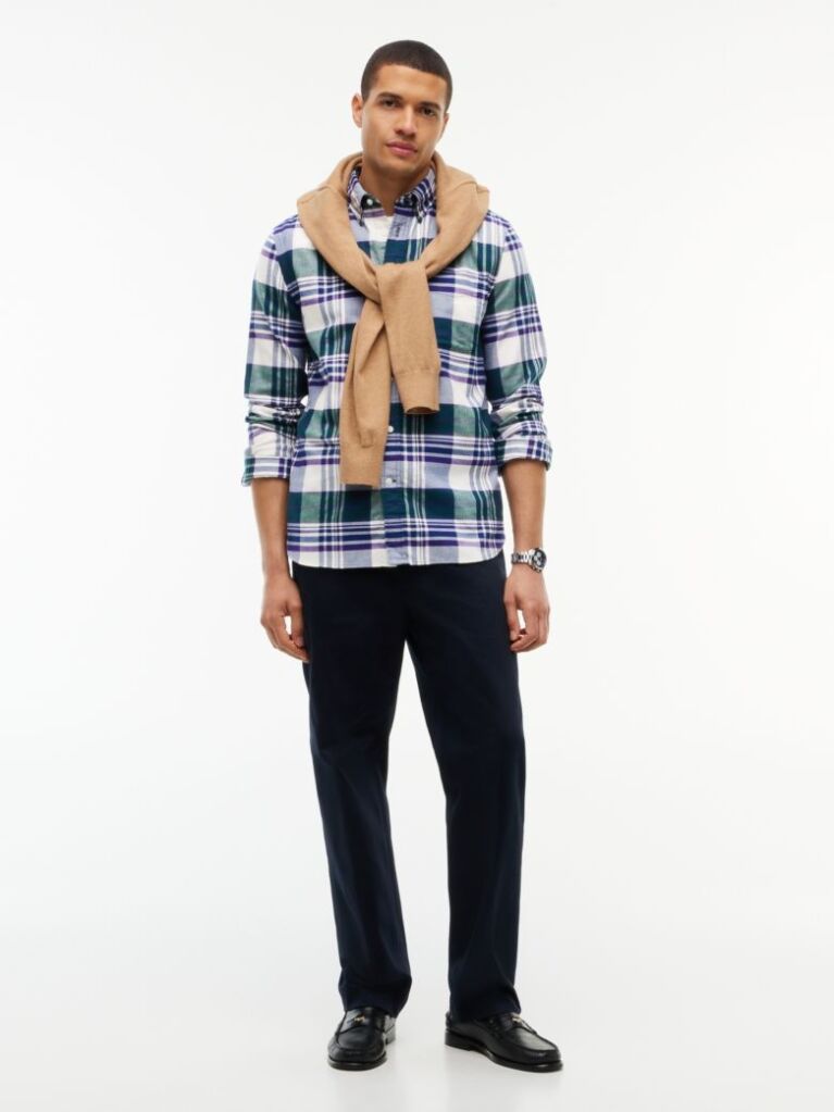Multi Regular Fit Tartan Check Flannel Shirt  Men