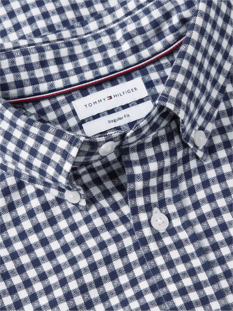 Multi Regular Fit Gingham Dobby Flannel Shirt  Men