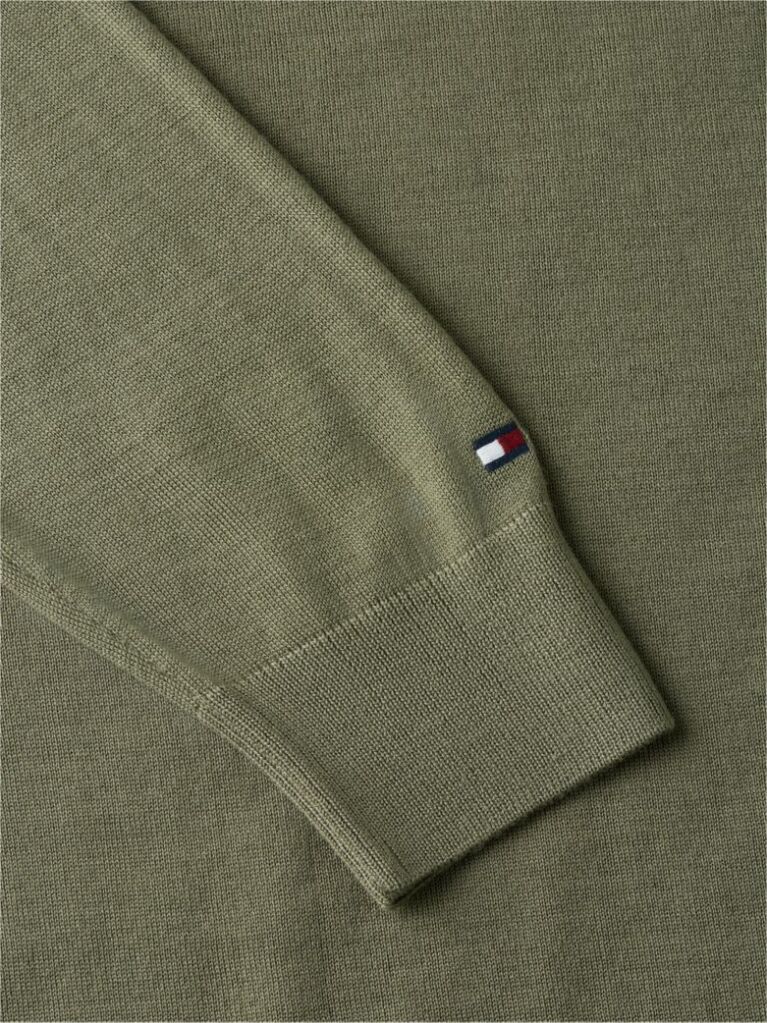 Green New York Label Pure Wool Jumper  Men