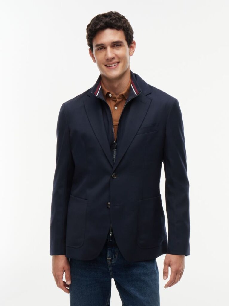 Μπλε New York Blazer Με Τεχνολογία 3 Σε 1   Άνδρες