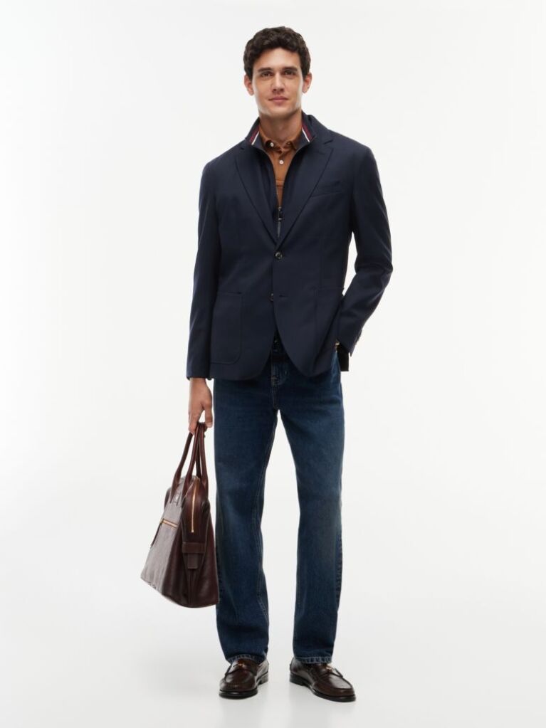 Μπλε New York Blazer Με Τεχνολογία 3 Σε 1   Άνδρες