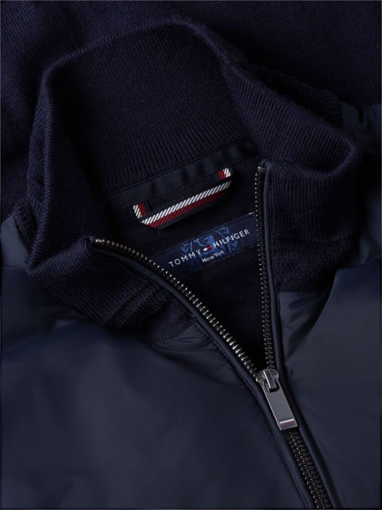 Blue New York Label Wool Blend Jacket  Men