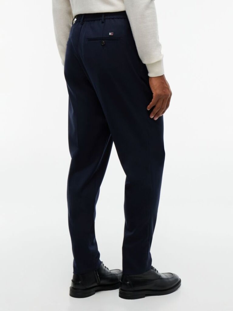 Μπλε New York Μάλλινο Παντελόνι  Άνδρες