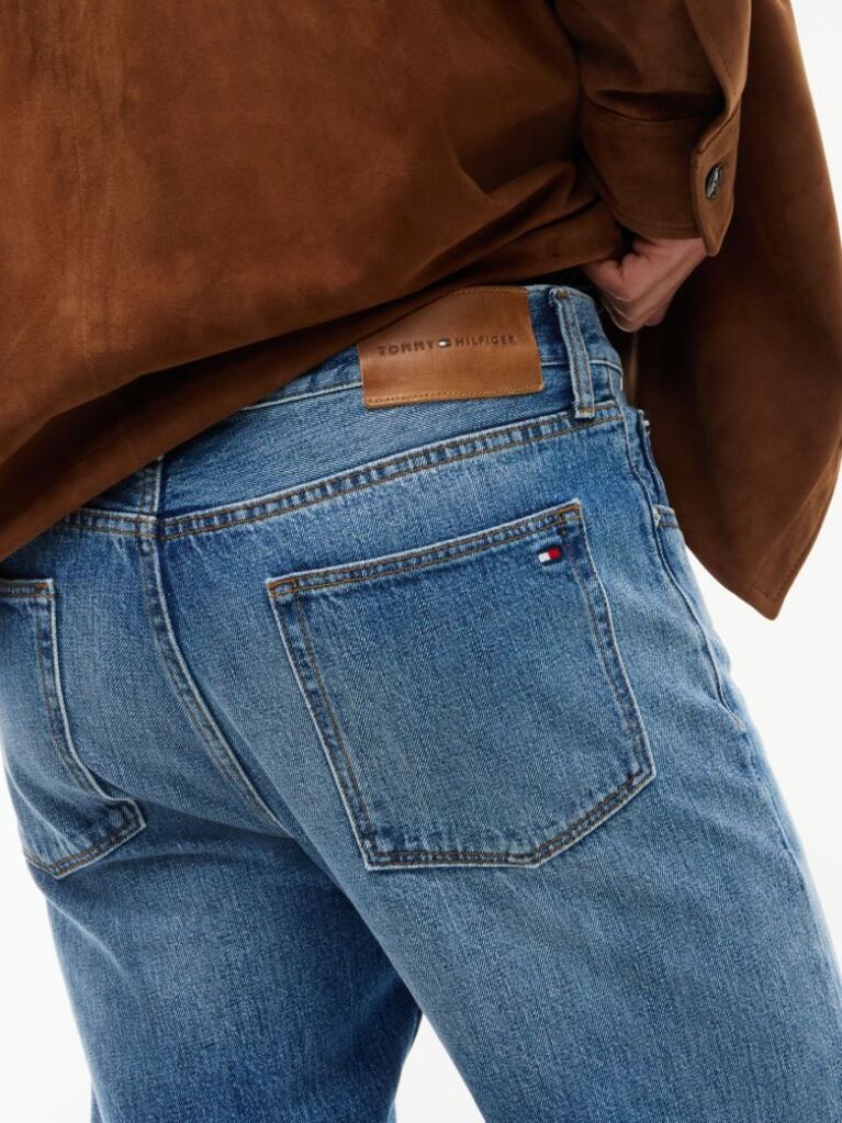 Blue Dover Regular Straight Faded Jeans  Men