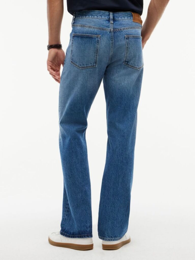 Blue Dover Regular Straight Faded Jeans  Men