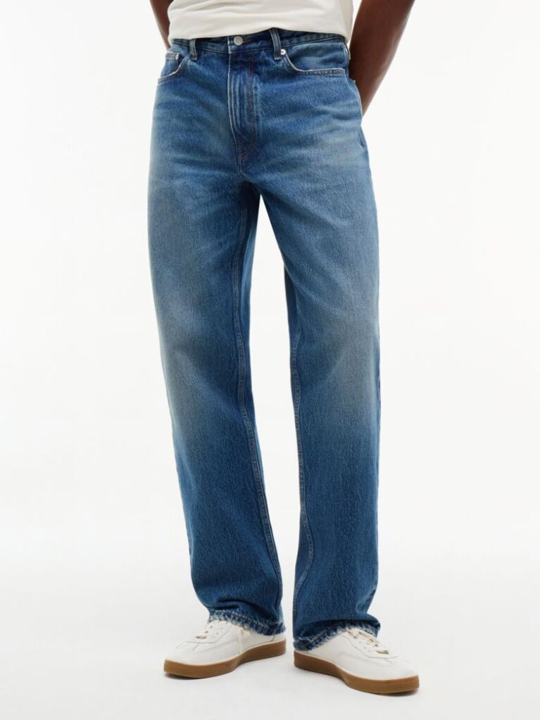 Blue River Relaxed Straight Faded Jeans  Men