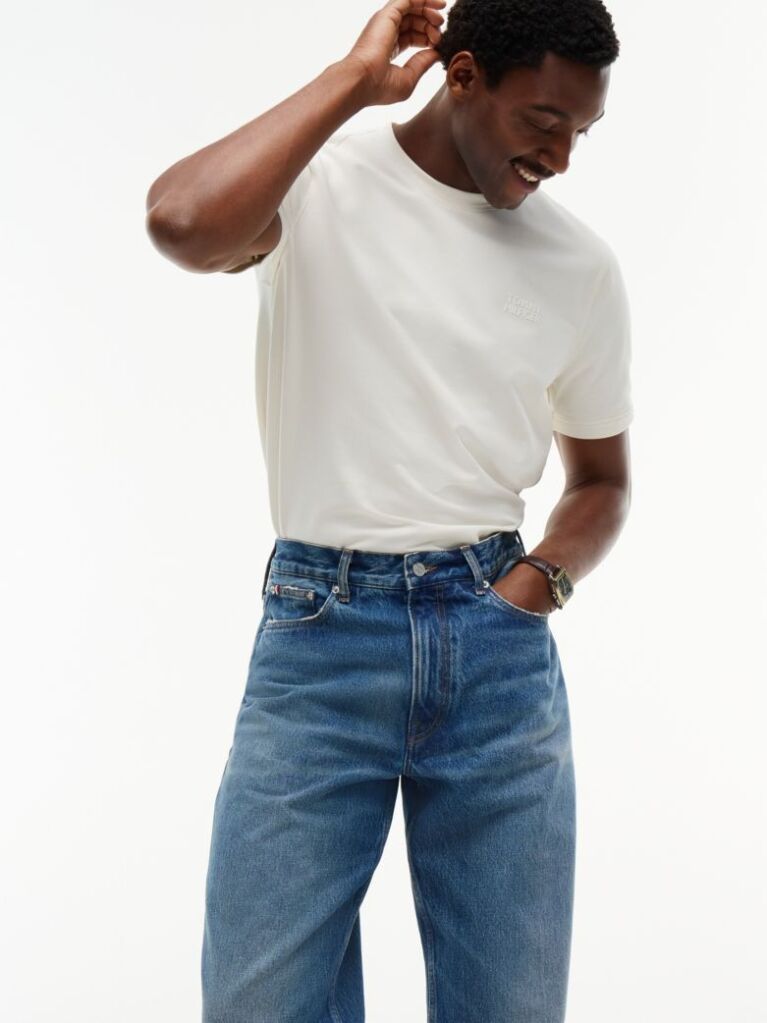 Blue River Relaxed Straight Faded Jeans  Men