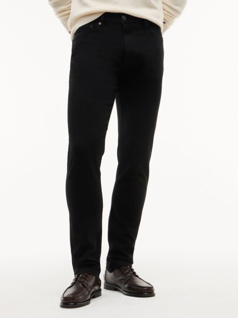 Black Bleeker Slim Black Jeans  Men