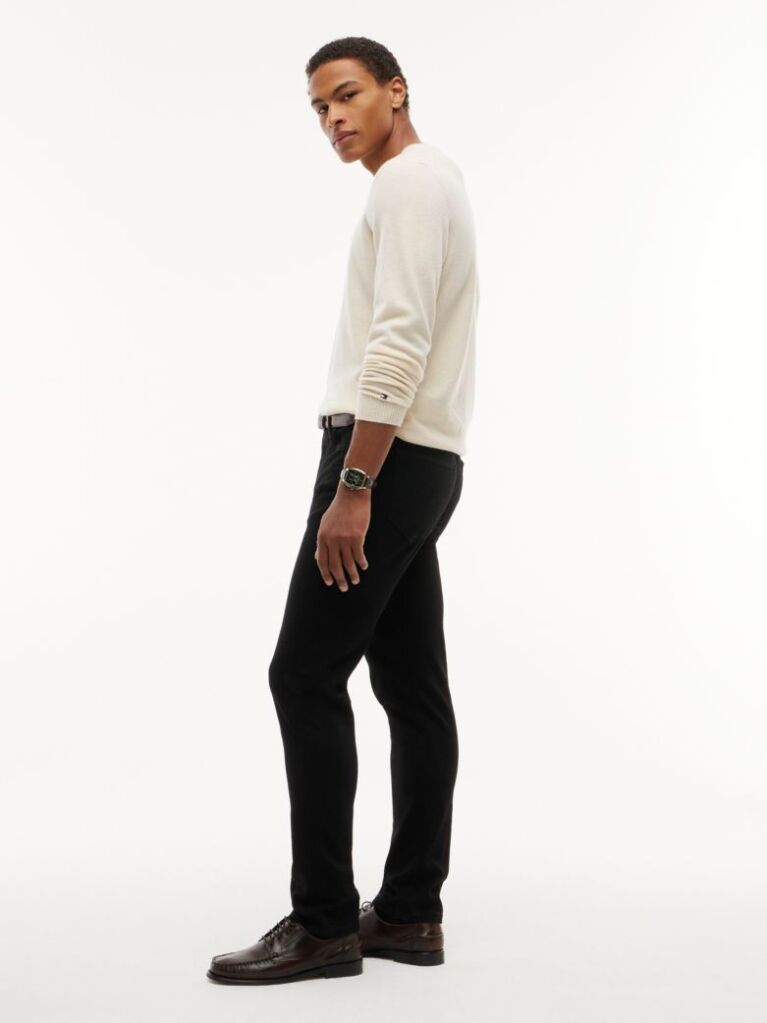 Black Bleeker Slim Black Jeans  Men