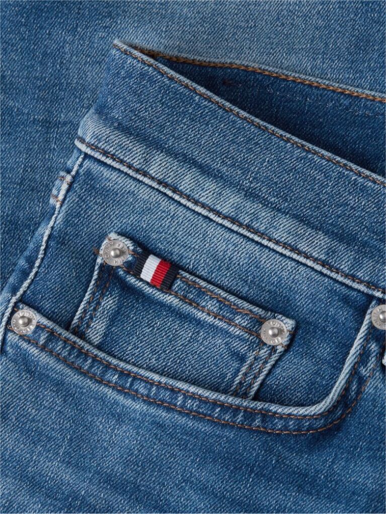Blue Bleeker Faded Slim Jeans  Men