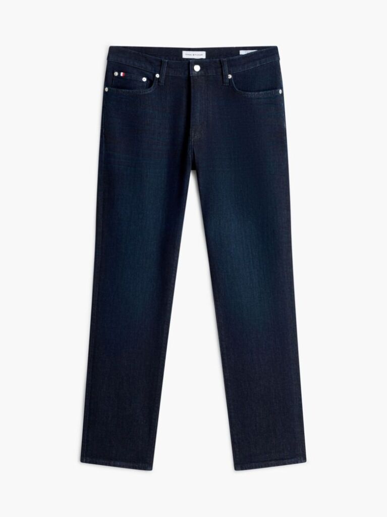 Blue Denton Slim Straight Jeans  Men