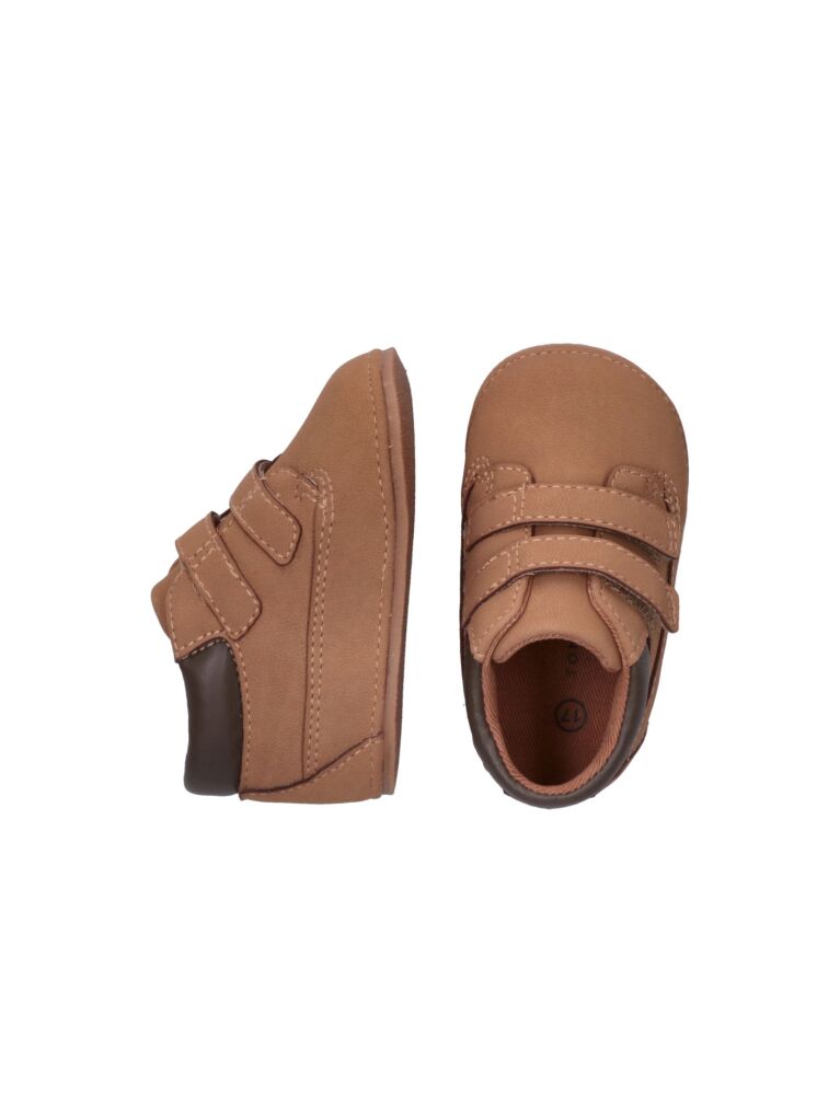 Καφέ Μποτάκια Με Velcro  Αγόρια