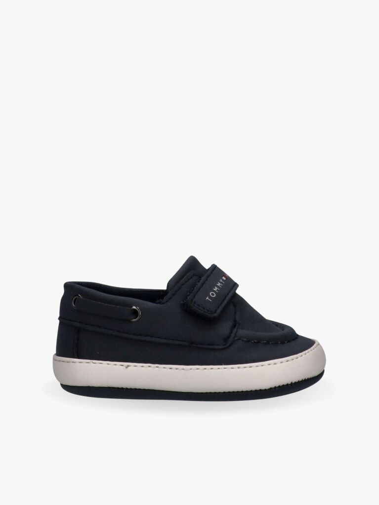 Μπλε Sneakers Με Χαμηλό Κόψιμο Και Velcro  Αγόρια