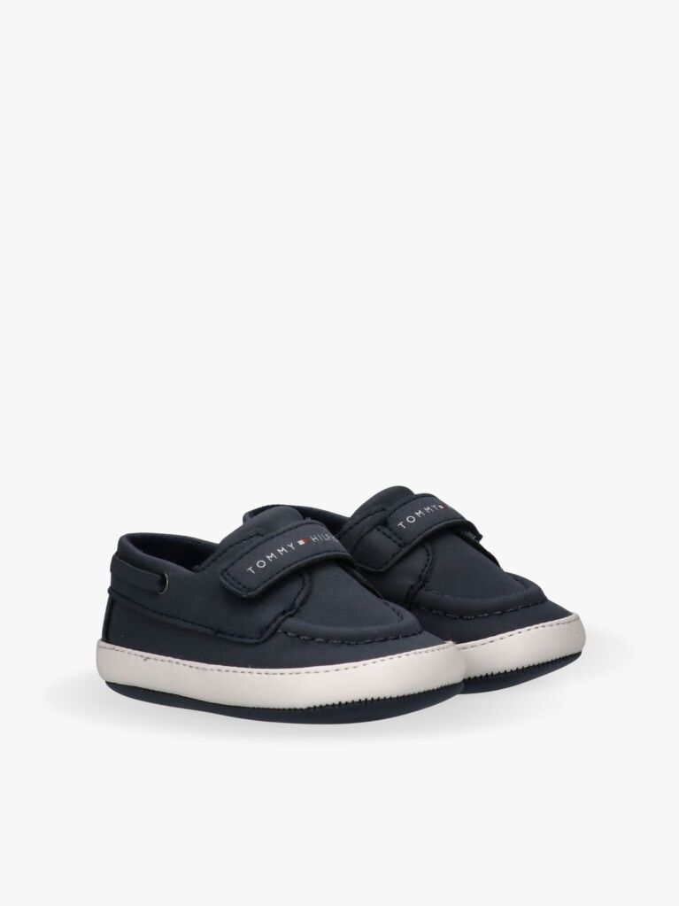Μπλε Sneakers Με Χαμηλό Κόψιμο Και Velcro  Αγόρια