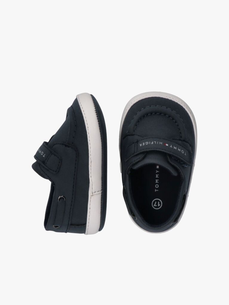 Μπλε Sneakers Με Χαμηλό Κόψιμο Και Velcro  Αγόρια