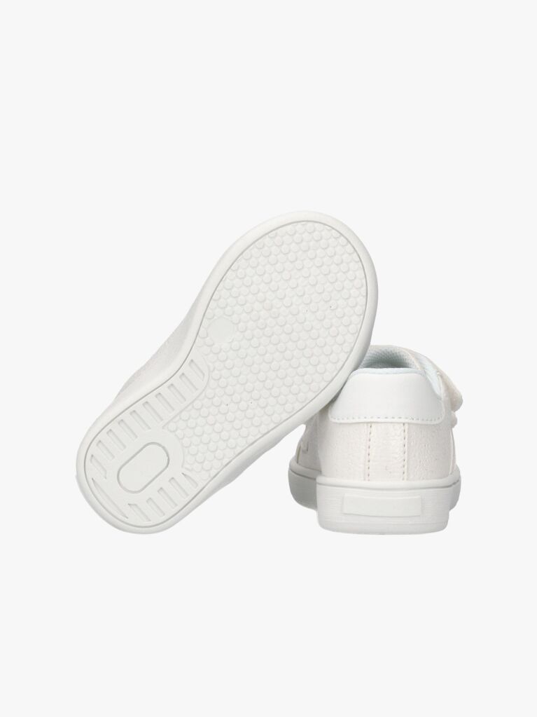 White Flag Glitter Hook And Loop Sneakers  Girls