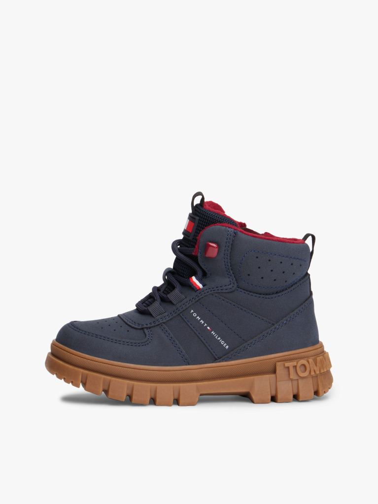 Μπλε Δετά Μποτάκια Με Cleat Σόλα  Παιδί Unisex