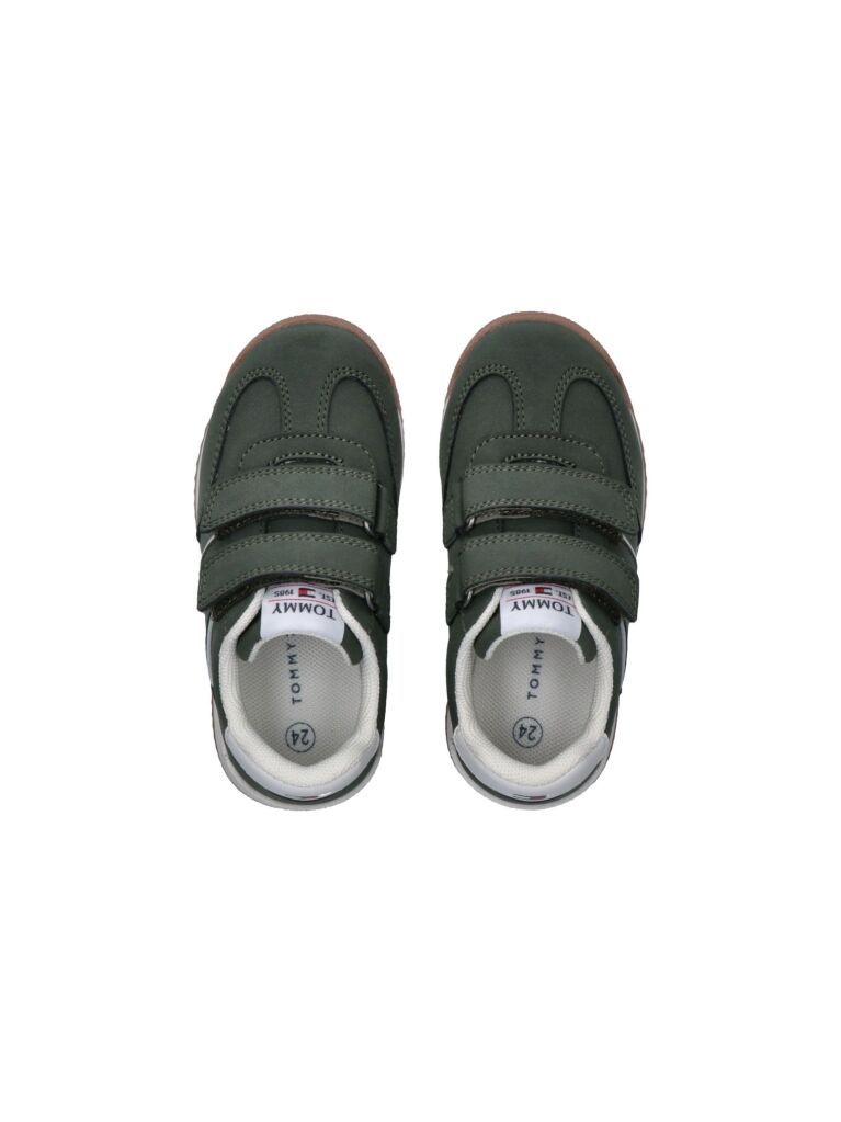 Πράσινο Sneakers Με Velcro Και Χαμηλό Κόψιμο  Παιδί Unisex