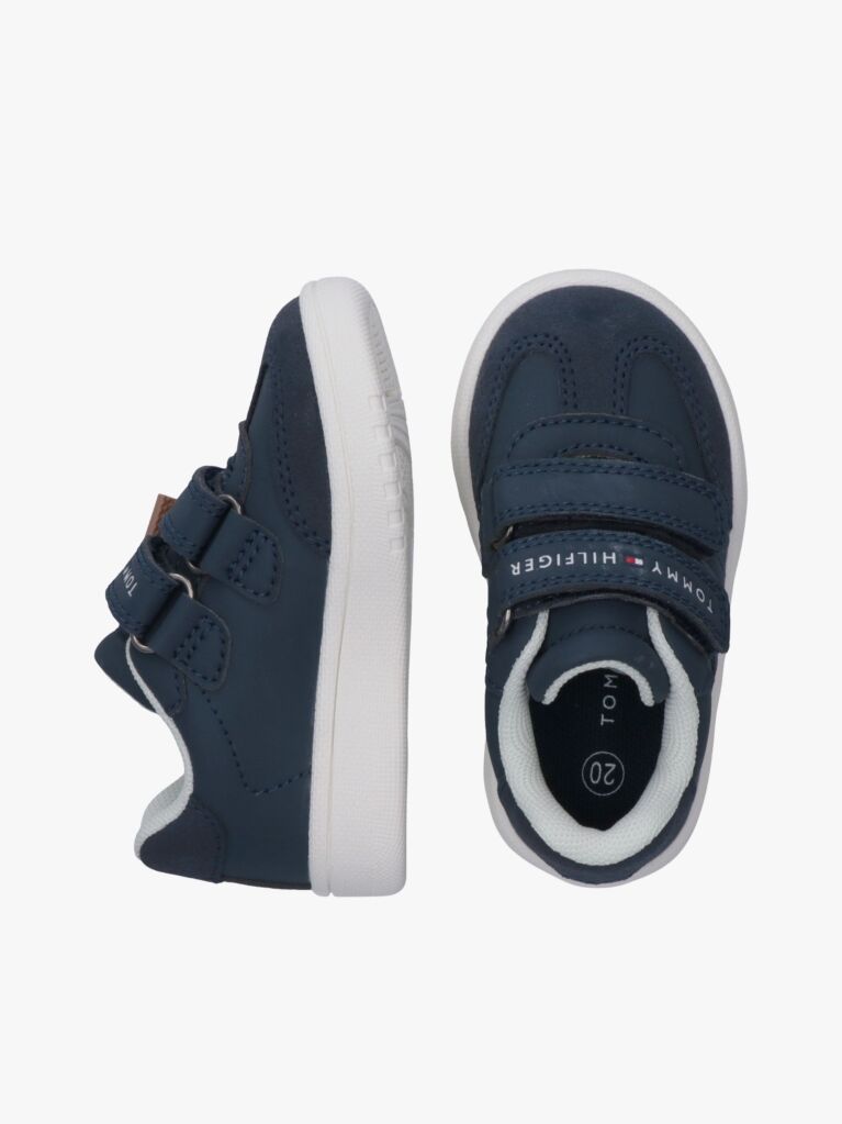 Μπλε Sneakers Με Velcro Και Χαμηλό Κοψιμο  Παιδί Unisex