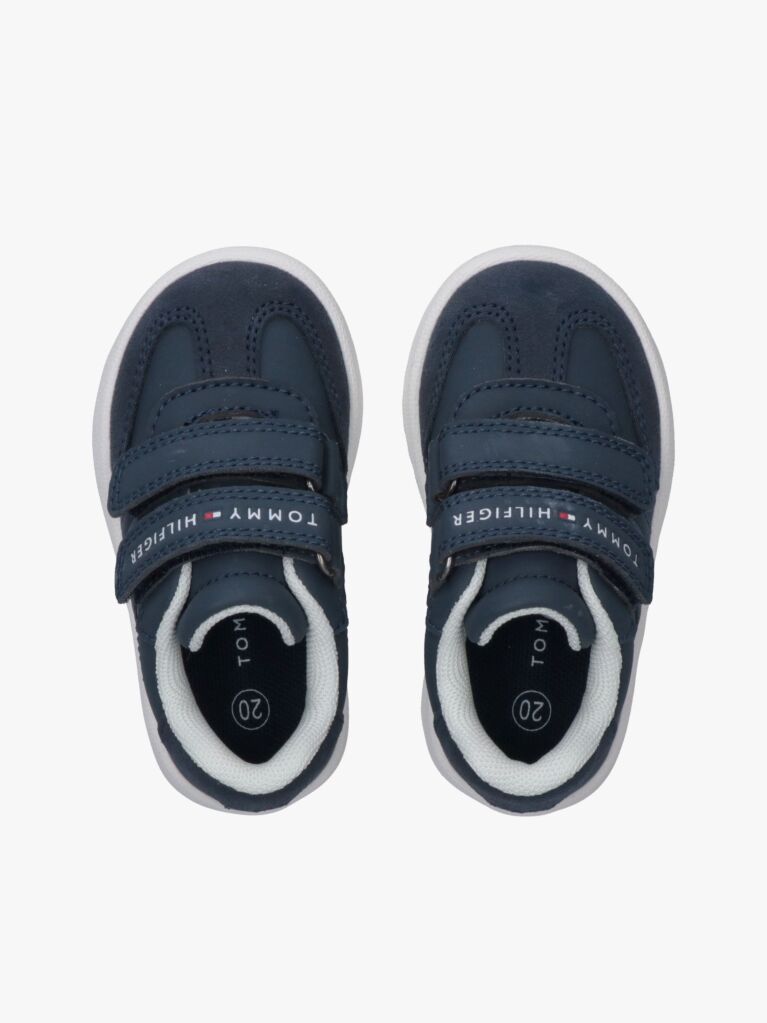 Μπλε Sneakers Με Velcro Και Χαμηλό Κοψιμο  Παιδί Unisex