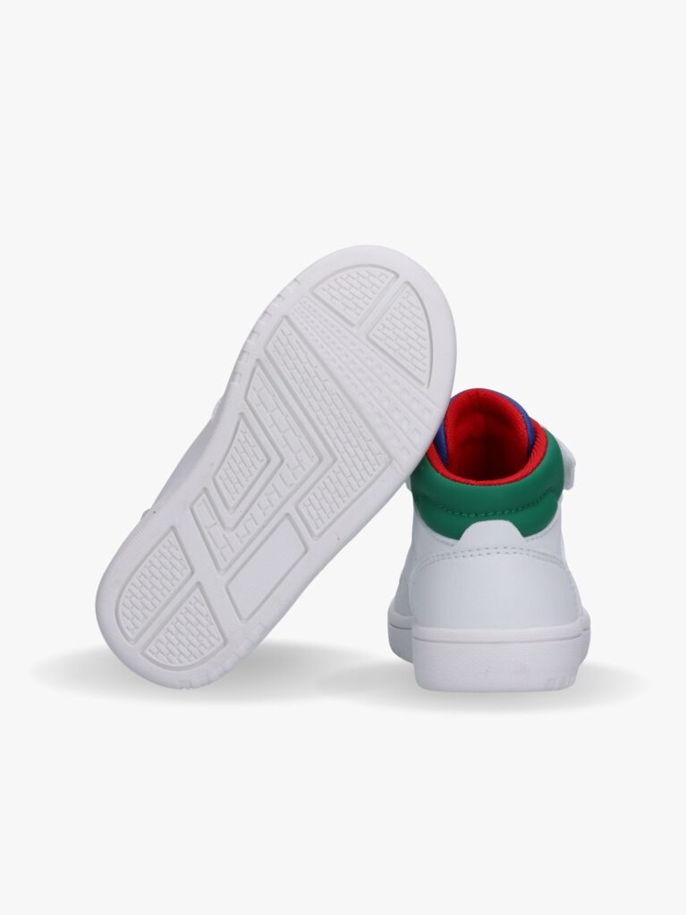 Multi Colour-Blocked High-Top Trainers  Kids Unisex