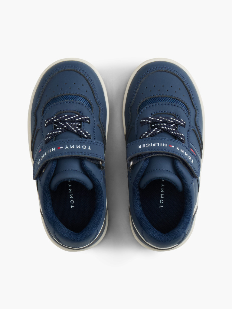 Blue Tonal Flag Sneakers  Kids Unisex