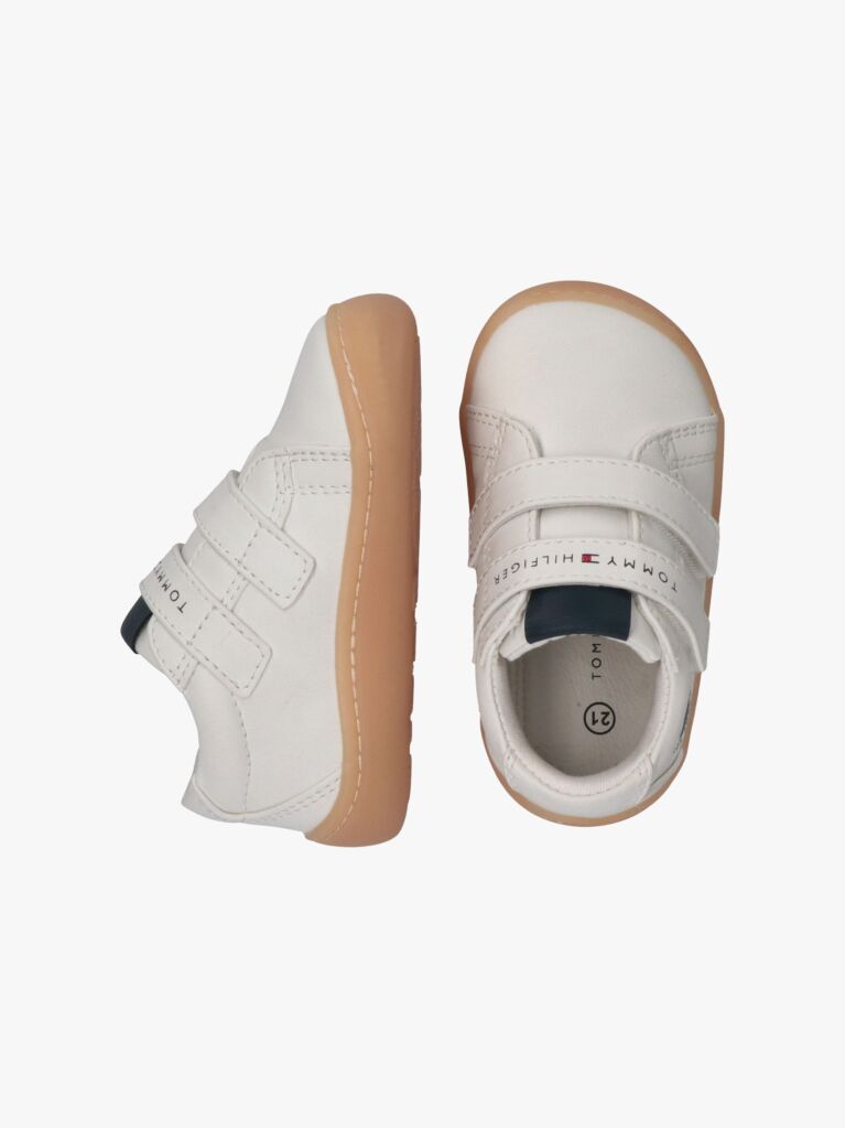 Άσπρο Sneakers Με Velcro   Παιδί Unisex
