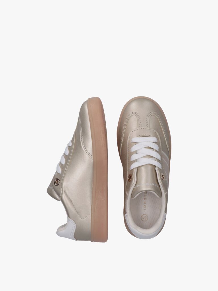 Χρυσό Sneakers Με Tonal Σημαία  Κορίτσια