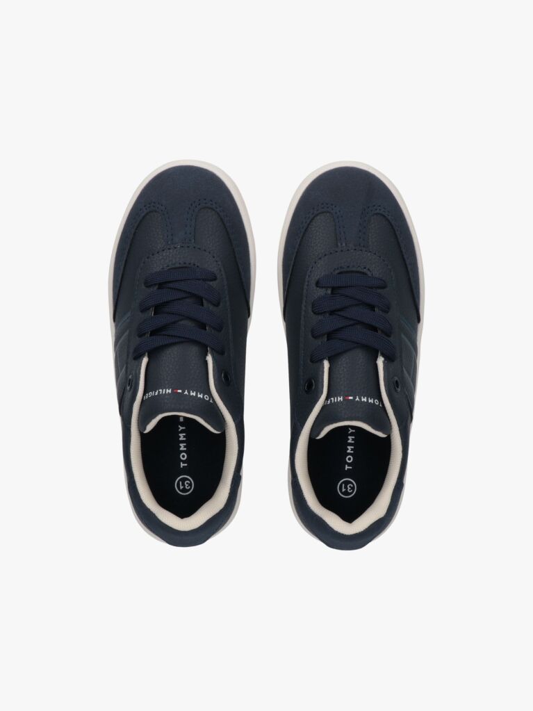Μπλε Sneakers Με Tonal Σημαία  Παιδί Unisex