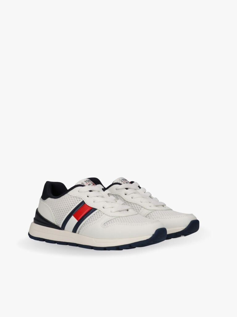 Multi Δετά Sneakers Με Σημαιάκι  Παιδί Unisex