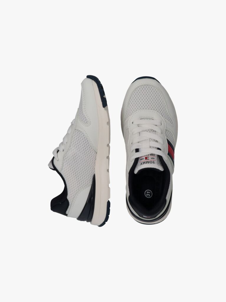 Multi Δετά Sneakers Με Σημαιάκι  Παιδί Unisex