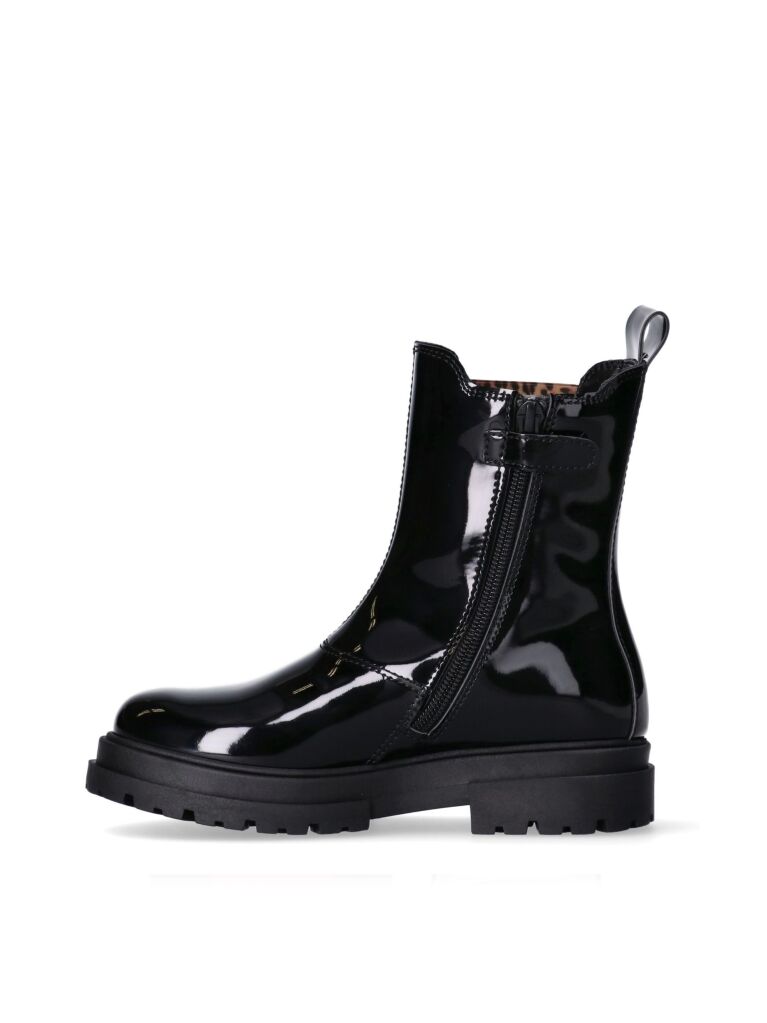 Μαύρο TH Monogram Μποτάκια Με Cleat Σόλα  Κορίτσια