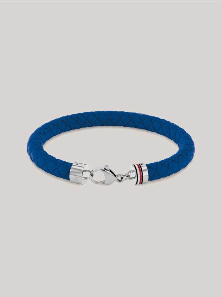 Blue Blue Silicone Bracelet  Men