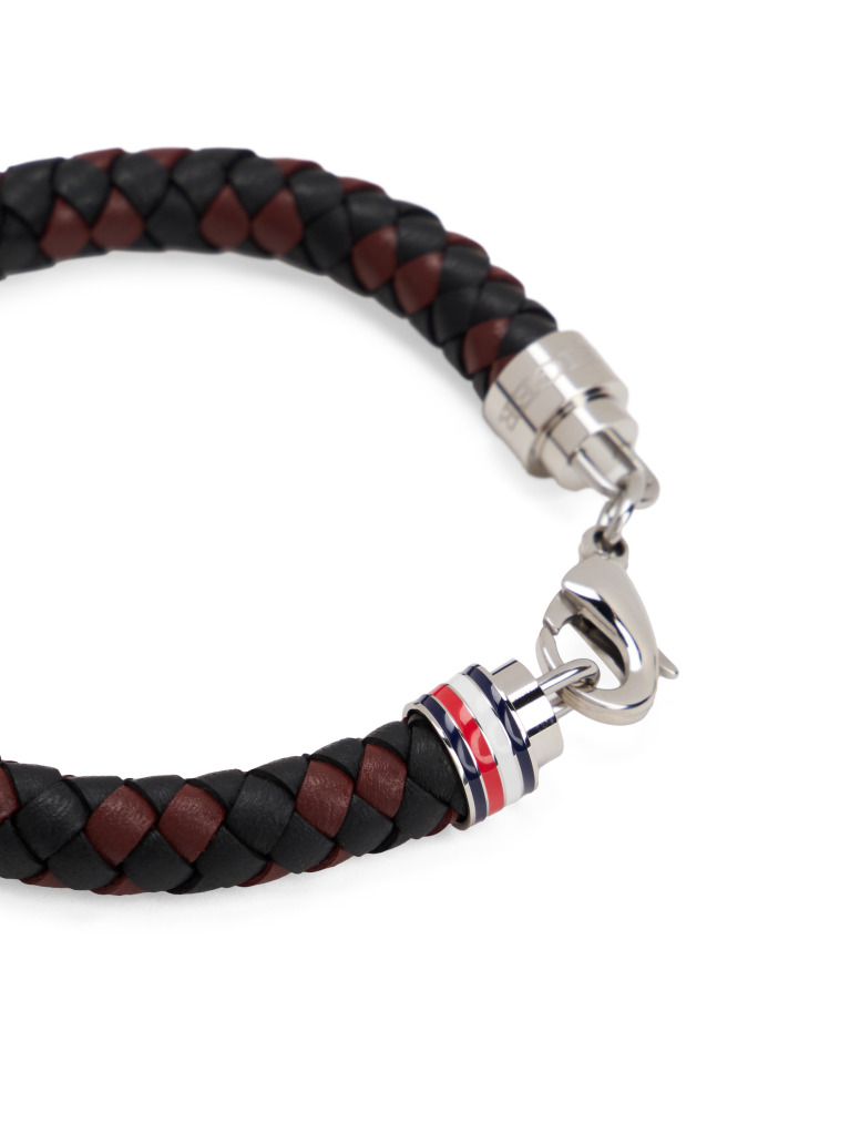 Multi Braided Leather Bracelet  Men