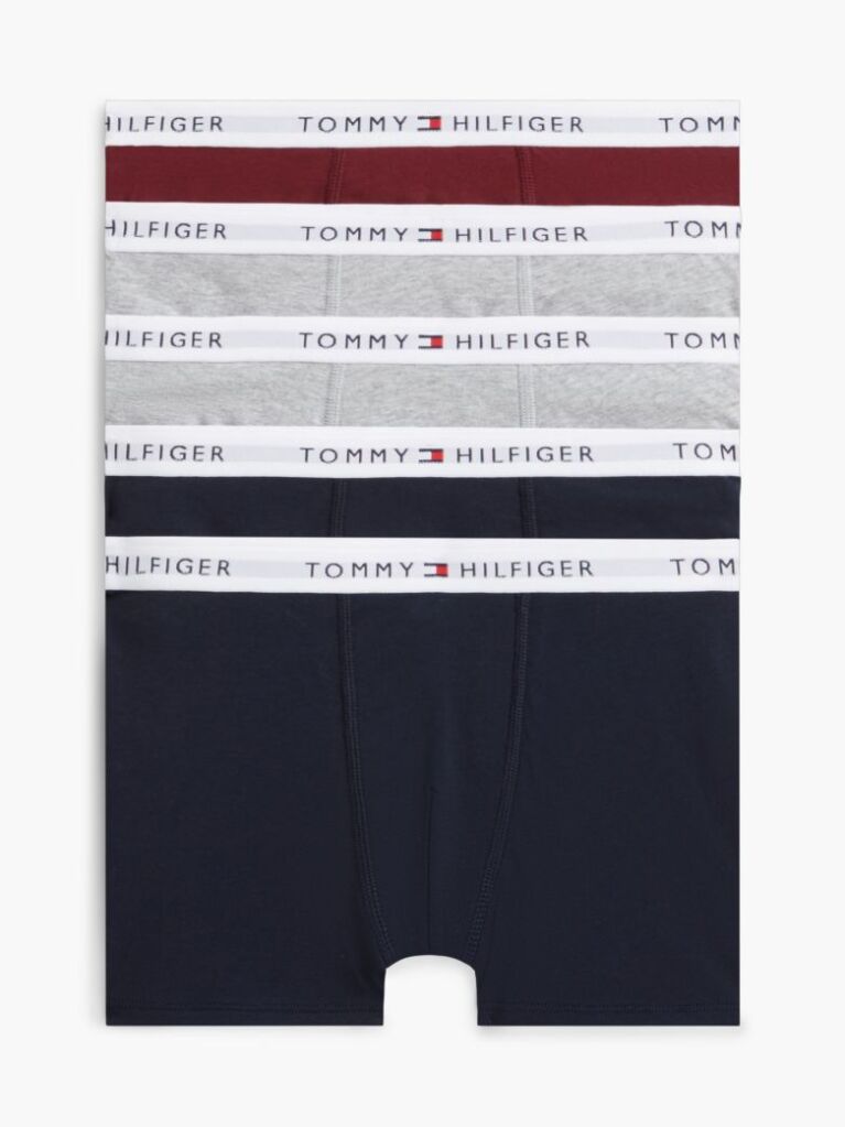 Multi 5-Pack Signature Logo Waistband Trunks  Boys