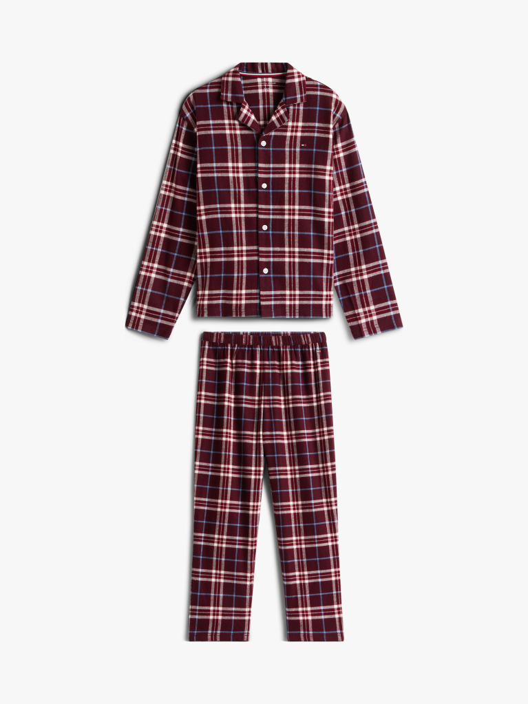 Multi Essential Flannel Print Pyjama Gift Set  Kids Unisex