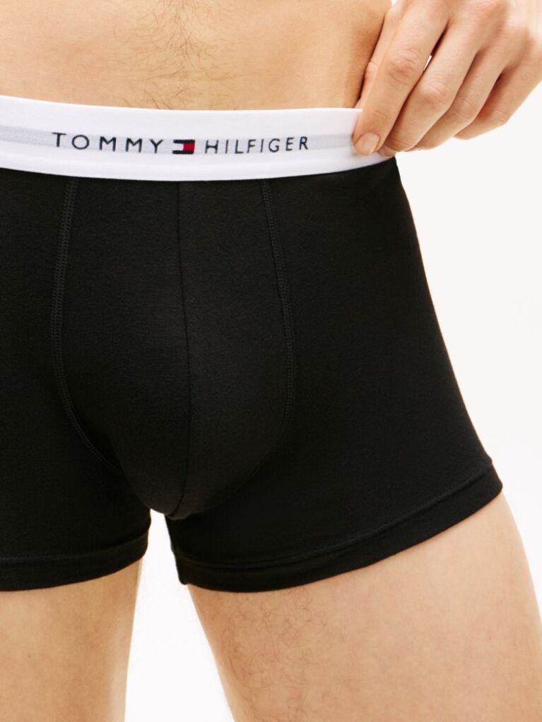 Multi 3-Pack Logo Waistband Trunks  Men