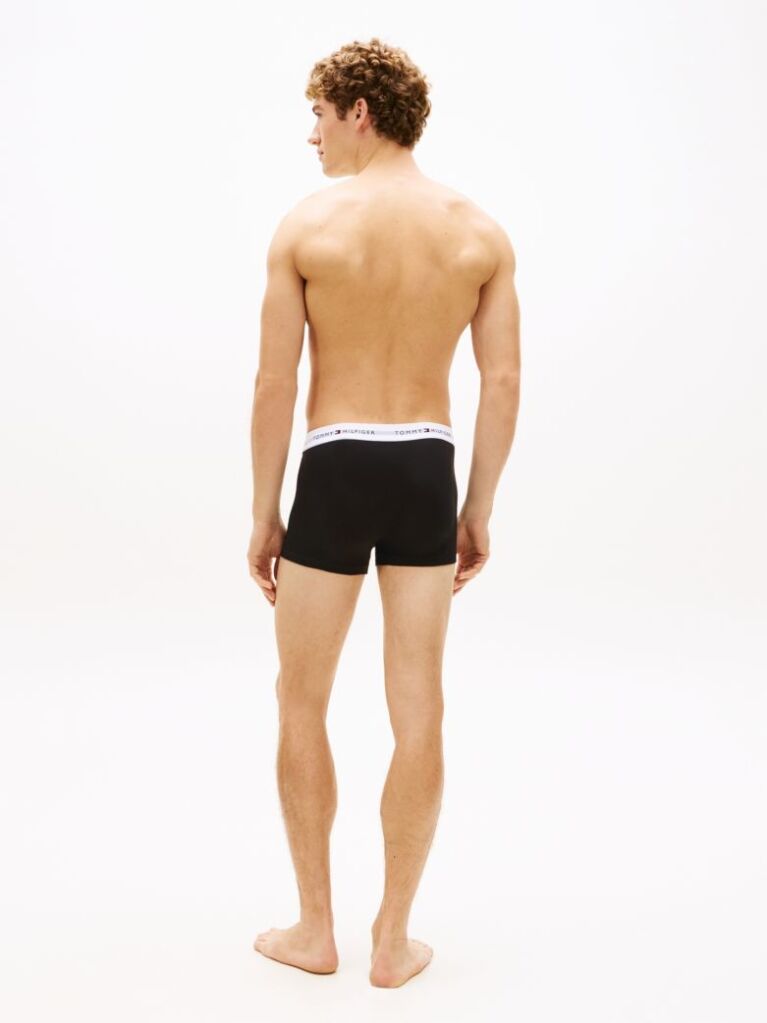 Multi 3-Pack Logo Waistband Trunks  Men