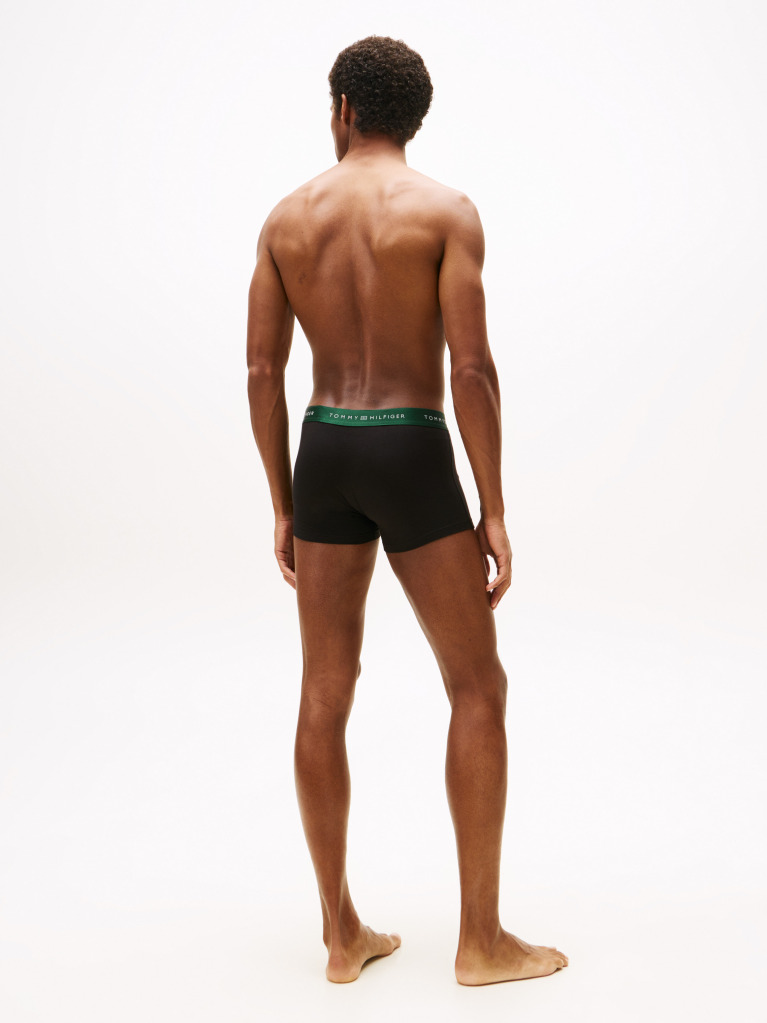 Multi 3-Pack Metallic Logo Trunks Gift Set  Men